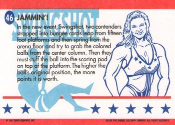 1991 Topps American Gladiators #46 Jammin'! Back